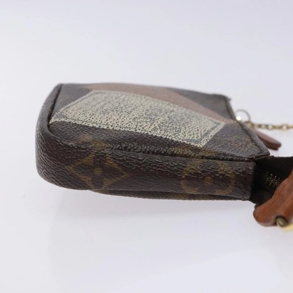 LOUIS VUITTON Monogram Label Collection Trousse Cre Pouch M63800 LV Auth 131828 - Picture 6 of 16